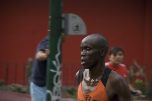 Kenianischer Läufer